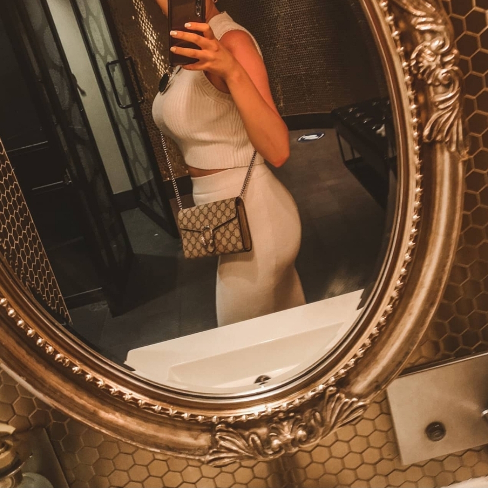 Zara Cream Knit Two Piece
